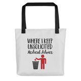 Unsolicited Medical Advice (Tote Bag) Standing Version