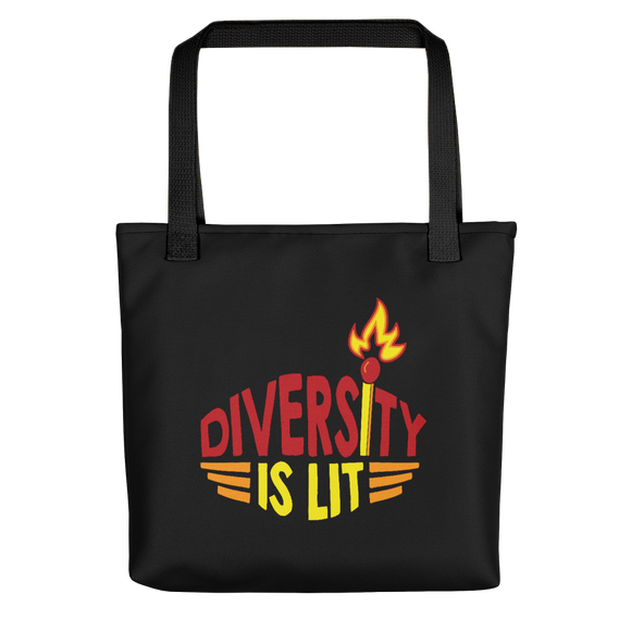 Diversity is Lit (Tote Bag)