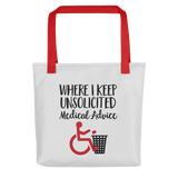 Unsolicited Medical Advice (Tote Bag)