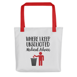 Unsolicited Medical Advice (Tote Bag) Standing Version