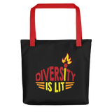 Diversity is Lit (Tote Bag)