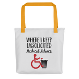 Unsolicited Medical Advice (Tote Bag)