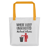 Unsolicited Medical Advice (Tote Bag) Standing Version