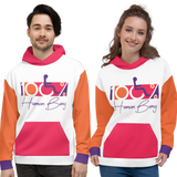 100% Human Being (Color Block) Unisex Hoodie