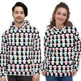 Sammi Haney (Esperanza - Raising Dion) Faces All-Over Unisex Hoodie
