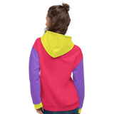 LOVE (for the Disability Community) Unisex Color Block Hoodie