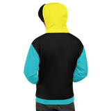 Holding It Together with Pins, Rods & Screws (Color Block Unisex Hoodie)