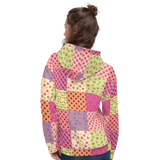 Uniquely Me Floral Pattern Unisex Hoodie