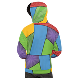 Hollywood Ableism: Person + Disability = Villain (Unisex Hoodie Comic Pattern)