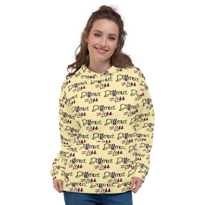 Different Does Not Equal Less (As Seen on Netflix's Raising Dion) Pattern Hoodie
