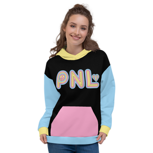 Peace and Love (PNL) Unisex Color Block Hoodie