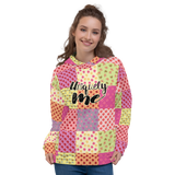 Uniquely Me Floral Pattern Unisex Hoodie