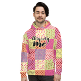 Uniquely Me Floral Pattern Unisex Hoodie