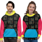I am Able (Unisex Color Block Hoodie)