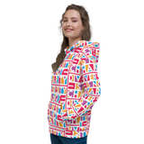 Diversity is Not Charity (Printed All-Over Unisex Hoodie)