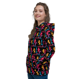 Normal is a Myth (Bigfoot, Mermaid, Unicorn & Loch Ness Monster Pattern) Unisex Hoodie