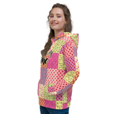 Uniquely Me Floral Pattern Unisex Hoodie