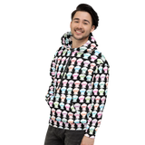 Sammi Haney (Esperanza - Raising Dion) Faces All-Over Unisex Hoodie
