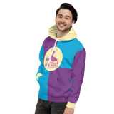 It's OK to be an Odd Duck! Color Block Unisex Hoodie