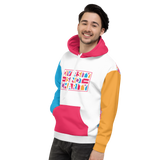 Diversity is Not Charity (Color Block) Unisex Hoodie