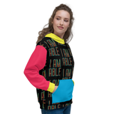 I am Able (Unisex Color Block Hoodie)