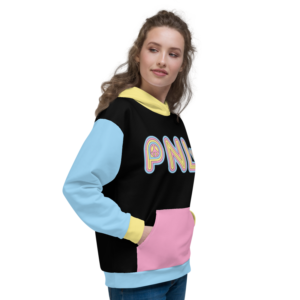 Peace and Love (PNL) Unisex Color Block Hoodie – Sammi Haney's