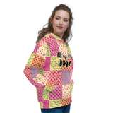 Uniquely Me Floral Pattern Unisex Hoodie