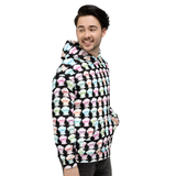 Sammi Haney (Esperanza - Raising Dion) Faces All-Over Unisex Hoodie