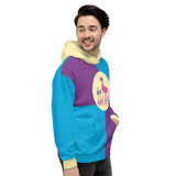It's OK to be an Odd Duck! Color Block Unisex Hoodie