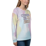 Unsolicited Help Not Welcome (Colorful) Unisex Sweatshirt