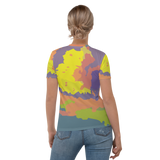 Hello! (Friendly) Colorful Women's Crew Neck T-shirt