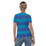 Normal is a Myth (Mermaid Pattern) Women's Crew Neck T-shirt