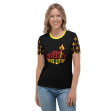 Diversity is Lit (Pattern - Women's Crew Neck T-shirt)