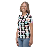 Sammi Haney (Esperanza - Raising Dion) Faces All-Over Women's Crew Neck T-shirt