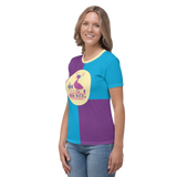It's OK to be an Odd Duck! Color Block Women's Crew Neck T-shirt