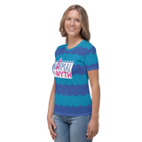 Normal is a Myth (Mermaid Pattern) Women's Crew Neck T-shirt