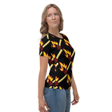Diversity is Fire (Pattern) Women's Crew Neck T-shirt