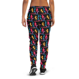 Normal is a Myth (Bigfoot, Mermaid, Unicorn & Loch Ness Monster Pattern) Women's Joggers
