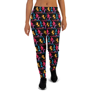 Normal is a Myth (Bigfoot, Mermaid, Unicorn & Loch Ness Monster Pattern) Women's Joggers