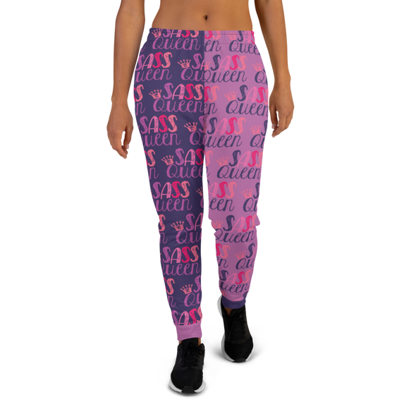 Sass Queen Color Block Women's Joggers