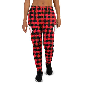 Women's buffalo 2025 plaid joggers