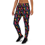 Normal is a Myth (Bigfoot, Mermaid, Unicorn & Loch Ness Monster Pattern) Women's Joggers