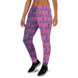 Sass Queen Color Block Women's Joggers