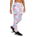 Disability Themed Small Patchwork (Women's Joggers) Pastel Colors