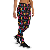 Normal is a Myth (Bigfoot, Mermaid, Unicorn & Loch Ness Monster Pattern) Women's Joggers