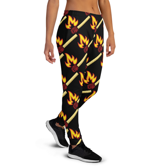 Diversity is Fire (Big Match Design) Women's Joggers