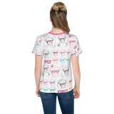Sammi Haney (Esperanza on Netflix's Raising Dion) Collage Unisex Youth Crew Neck T-shirt