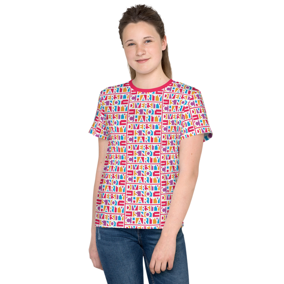 Diversity is Not Charity (Youth Crew Neck T-shirt)