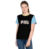 Peace and Love (PNL) Color Block Unisex Youth Crew Neck T-shirt
