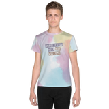 Unsolicited Help Not Welcome (Colorful) Unisex Youth Crew Neck T-shirt